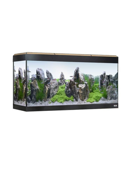Acuario Roma 200 Kit Con Led Roble