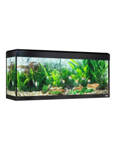 Acuario Roma 240 Kit Con Led Negro