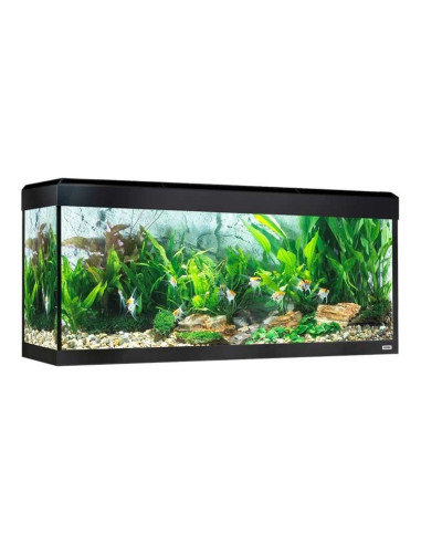 Acuario Roma 240 Kit Con Led Negro