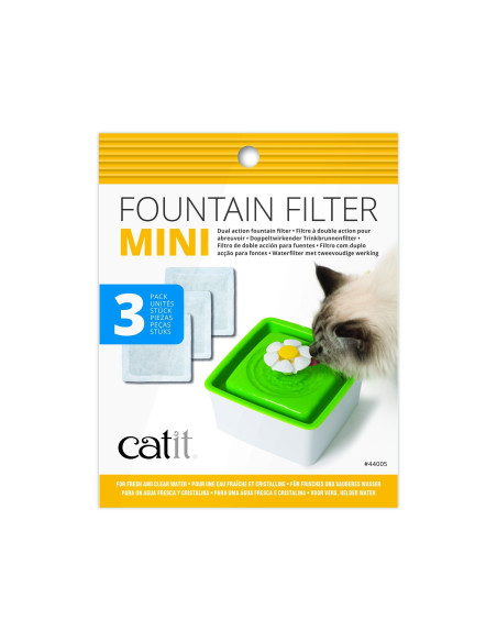 Cartucho Bebedero Mini Flor 3pc