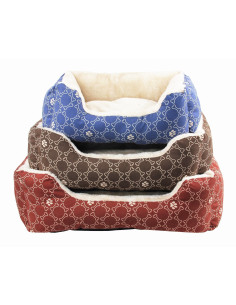 Cama Mullida Square Azul  55x45cm