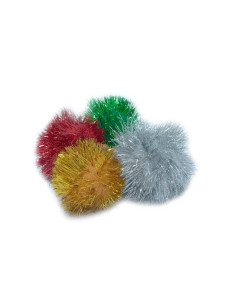 Cubo Juguetes Gatos Pawise-Pompon 72pc