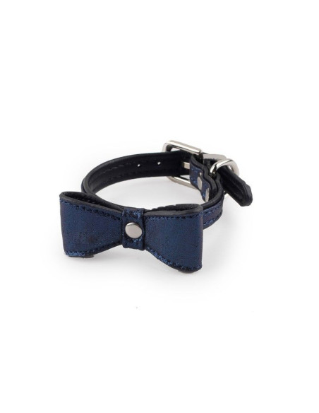 Collar Con Lazo 1.2 Cm Night Blue