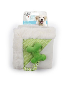 Mantita Cachorro Little Buddy Hueso Verde50cm