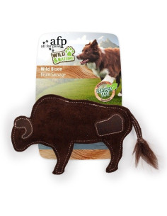 Juguete De Cuero Wild&Nature  Bisonte 19cm