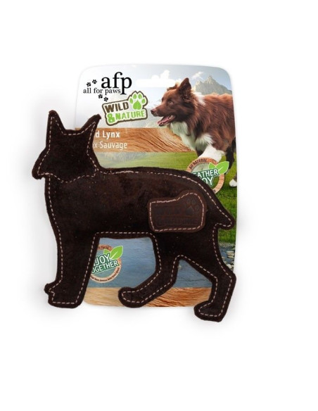 Juguete De Cuero Wild&Nature  Lince 15cm