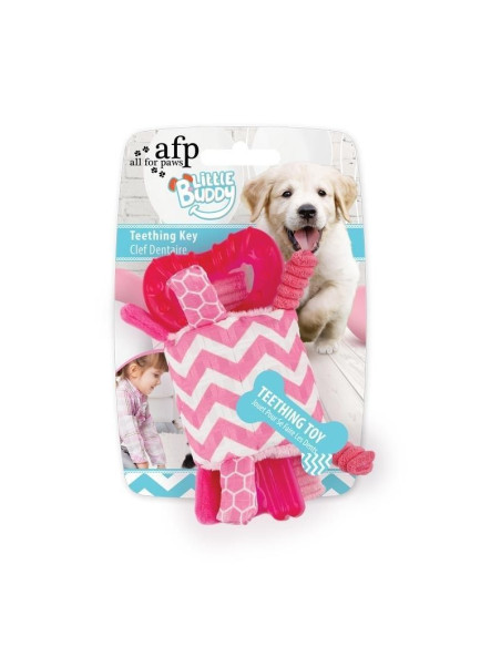 Juguete Cachorro Little Buddy  Llave Rosa 20cm