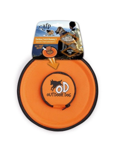 Frisbee 24 Cm Out Door Dog  Verde&Narnja