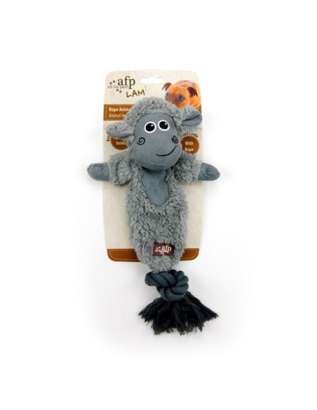 Peluche Animales Lamb Dog  Cuerda 32 Cm