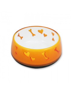 Comederos Dog Love Plásticos  Naranja L 900ml