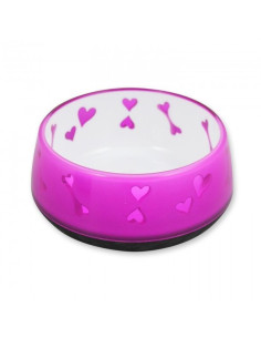 Comederos Dog Love Plásticos  Rosa L 300ml