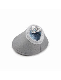 Cama Reversible Vintage Pet Gris