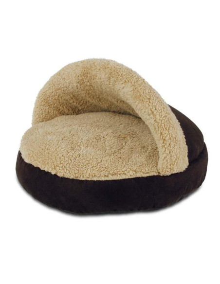 Cama Cozy Snuggle Lamb Cat  Marrón