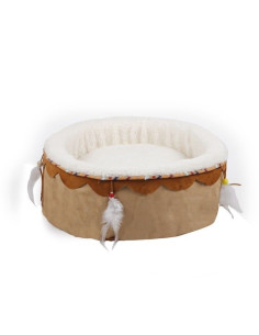 Cama Dreams Catcher Red. 41x41x18cm Beige