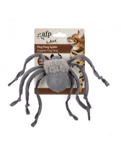 Juguete Lamb Cat Tipo Felpudo  Arañas 14cm