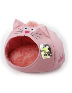 Cama Meow Catzilla Rosa