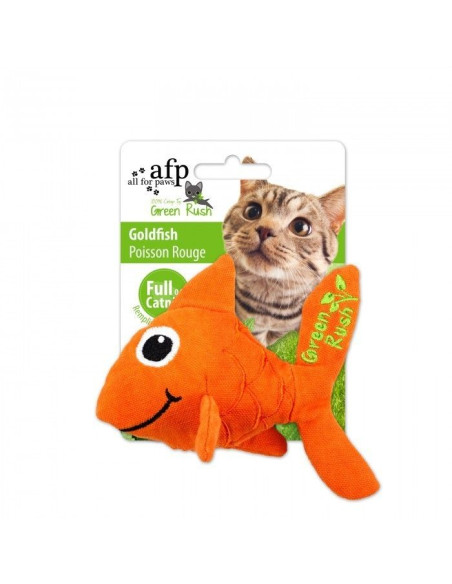 Green Russ Jug. Full Catnip -Pez 13cm