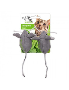 Green Russ Jug. Full Catnip -Ratoncitos 7,5cm