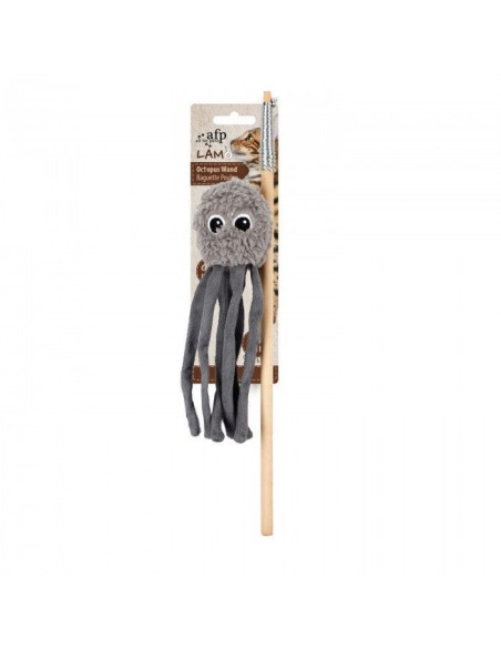 Varita Lamb Cat Juguete Para Gatos Pulpo 20cm