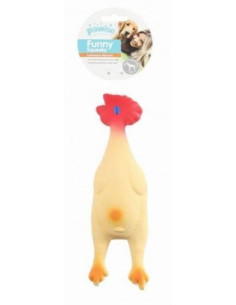 Juguete Latex  Pollo 24cm
