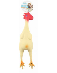 Juguete Latex  Pollo 44,5cm