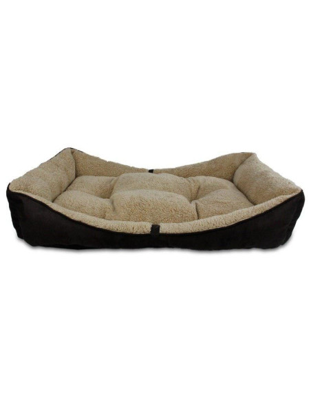 Cama Lamb Dog De  Marrón L 105x65x18cm