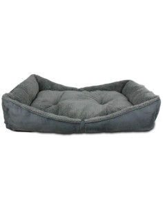 Cama Lamb Dog Gris L 105x65x18cm