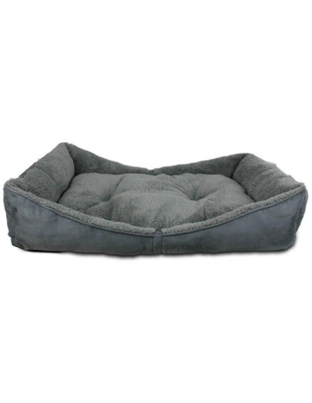 Cama Lamb Dog Gris L 105x65x18cm