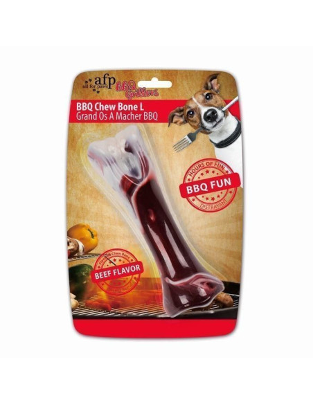 Juguete Masticable Bbq Grillers  Hueso L 19cm