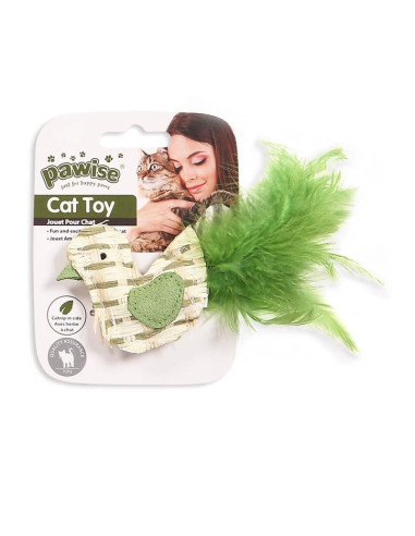 Nature First Gatos Pawise Pajaro Papel 11 Cm