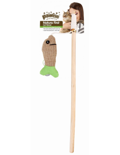Caña Nature First Gatos 35,5cm Pez