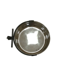 Living World Comedero Acero Inox.Con Base- 590 Ml