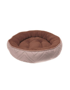 Cama Redonda Classic Beige Marrón 56 Cm
