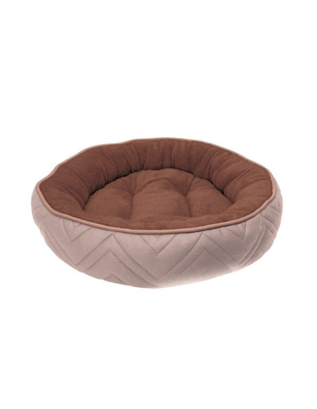 Cama Redonda Classic Beige Marrón 56 Cm