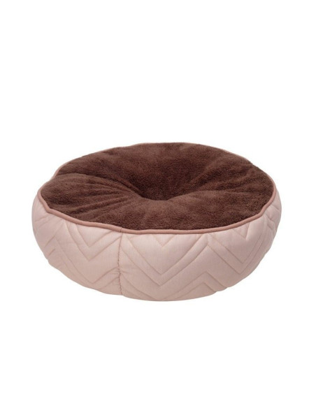 Cama Classic Cuddle Redonda Beige Marron 