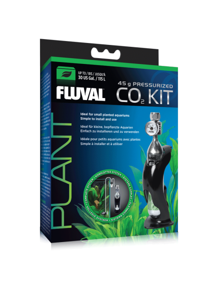 Fluval CO2 Kit Presurizado 45g para 115l