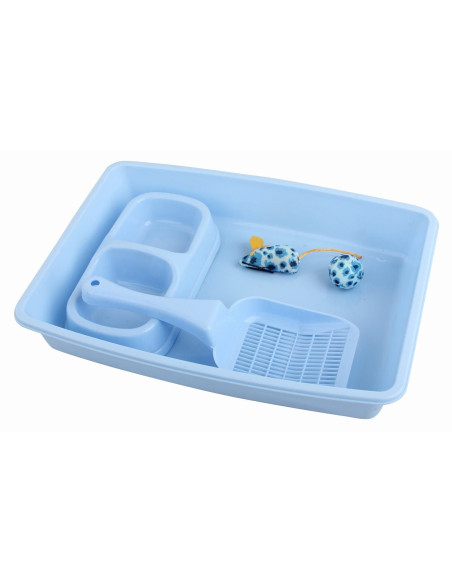 Pawise Kit De Inicio Para Gatos Azul