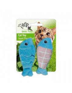 Green Russ Juguete. Full Catnip -Pesca 6cm 2