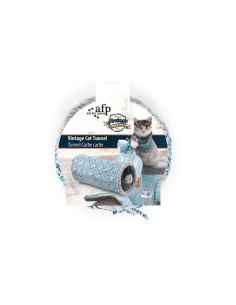 Tuneles Gatos Vintage Pet 48,5x24x24cm Marr�n 2