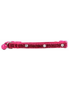 Collar Ajustable Para Gatos Pawise Rosa Puntos 2