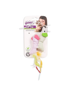 Juguetes Twins Gatos Pawise 17cm Pajaro 2