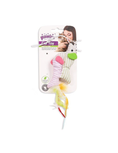 Juguetes Twins Gatos Pawise 17cm Pajaro