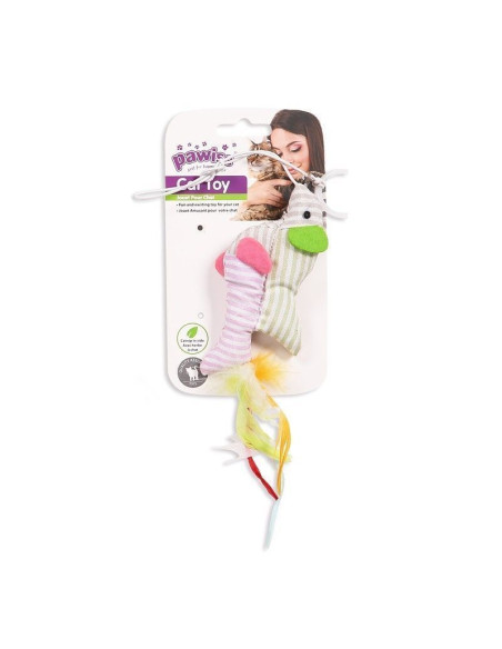 Juguetes Twins Gatos Pawise 17cm Pajaro