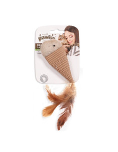 Nature First Gatos Pawise Papel Pez /Plumas 20cm 2
