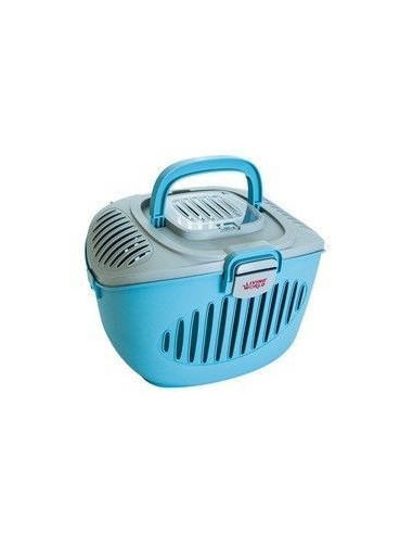 Transportín Paws 2 Go Salmon Gris