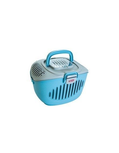Transportín Paws 2 Go Salmon Gris