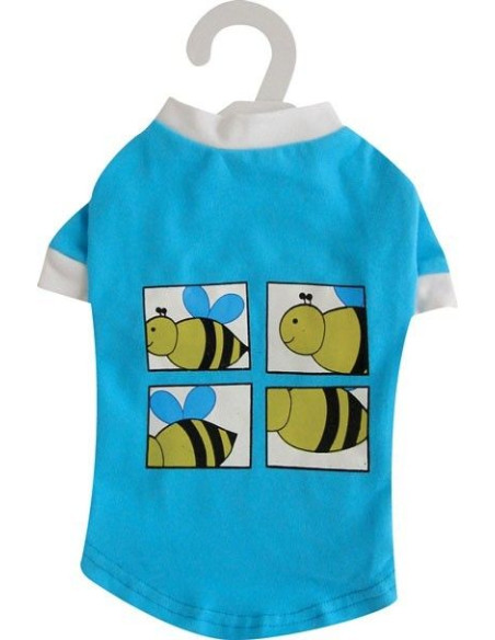 T-Shirt Azul Abeja, Gde