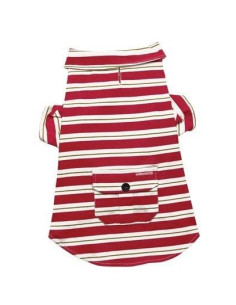 Polo A Rayas Rojo, Xl