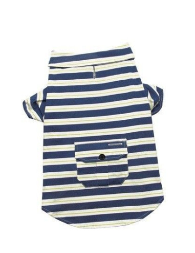 Polo A Rayas Azul, Xxl