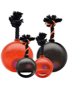 Pelota Bomba 17 Cm Negra 2